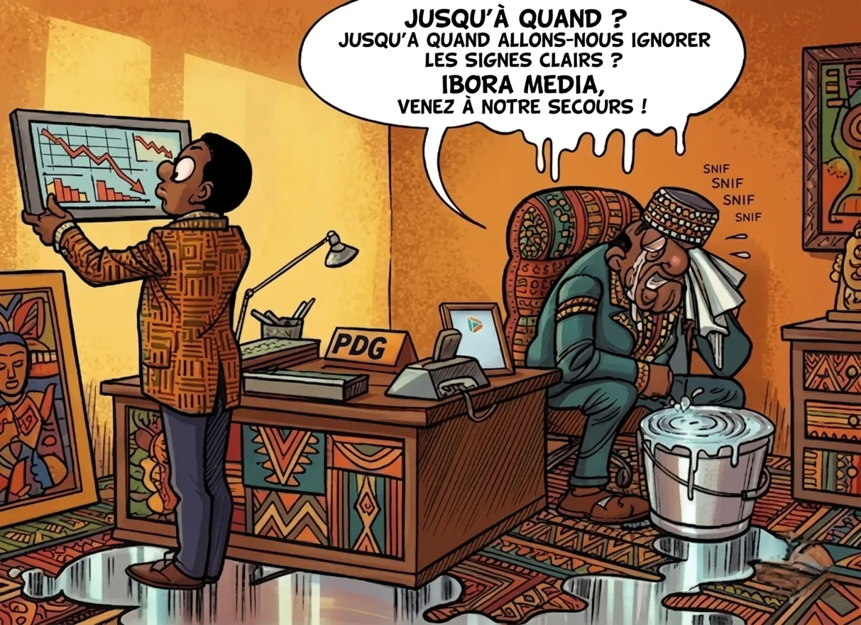 Marché vibrant de Kinshasa au lever du soleil