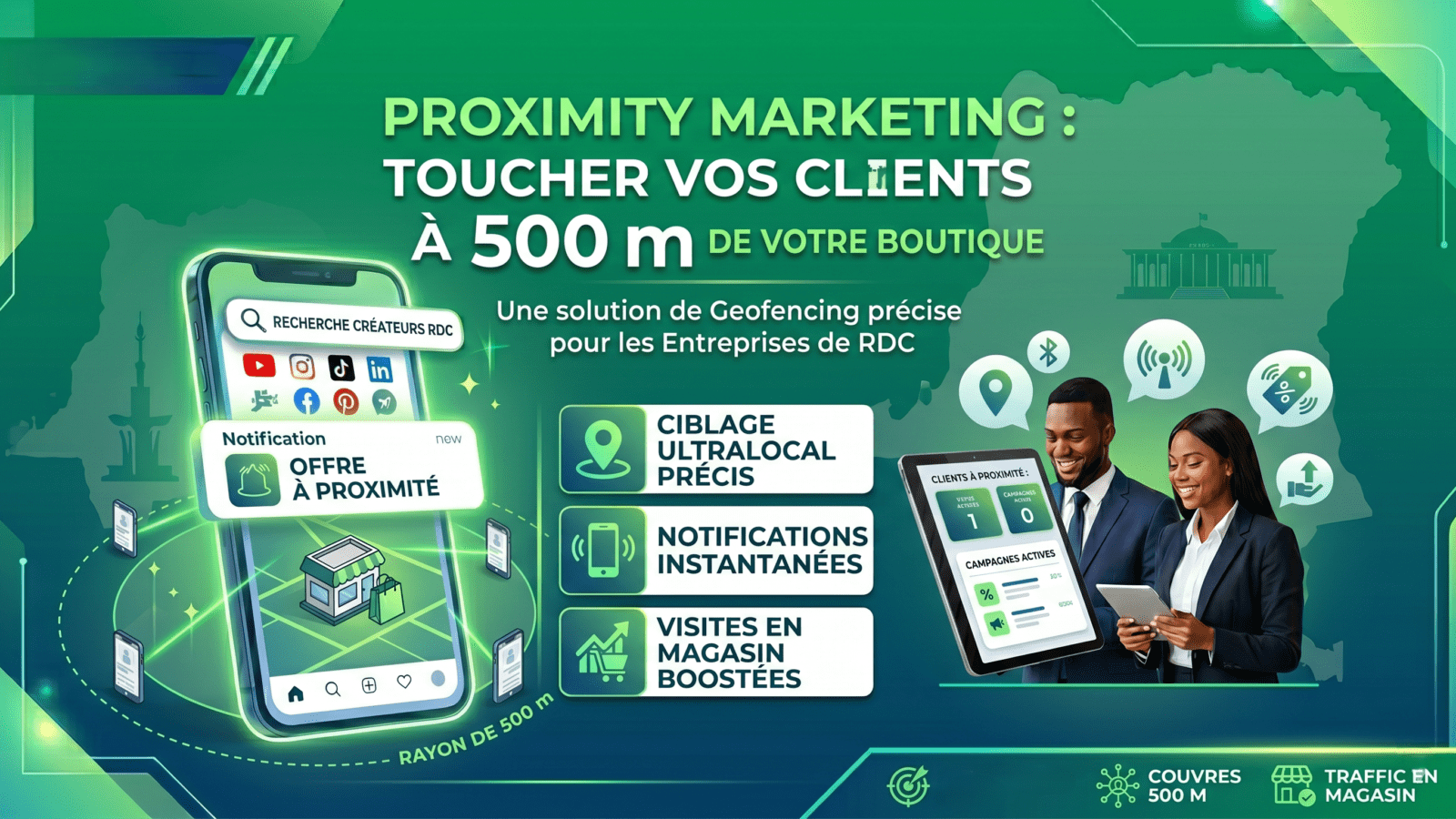 Proximity marketing : toucher vos clients à 500 m de votre boutique