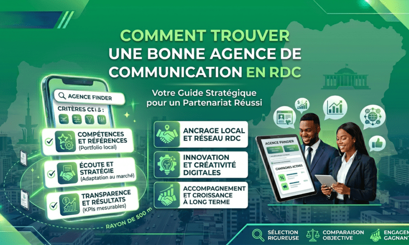 Comment Trouver une Bonne Agence de Marketing Digital en RDC : Le Guide Essentiel pour Booster Votre Croissance