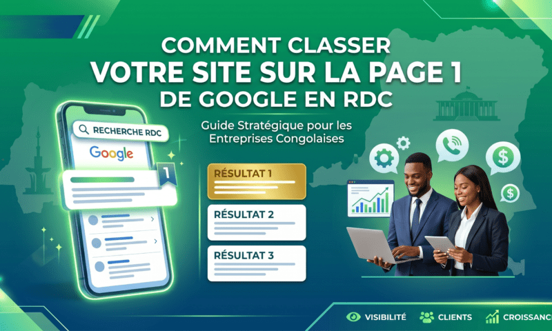 Comment classer votre site sur la page 1 de Google en RDC